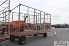 9'x 18' Metal rack wagon