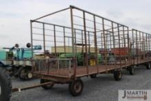 9' x 18' Metal rack wagon