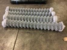 Qty. 4 New Unused Chain Link Fence, 6' High, 4 Roll