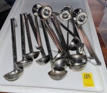QTY. 16 - STAINLESS STEEL LADLES (2 oz. - 59ml)
