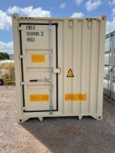 40' HI Cube Shipping Container 2 Doors on 1 End Single Walk Through Door on One End Delivery