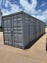 40' -- 1 trip hi cube container with 2 sets of side doors. Delivery available for a fee.