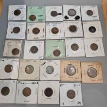INDIAN HEAD CENT- STANDARD - AND WHEAT PENNIES