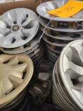NUMEROUS USED 8" WHEEL COVERS