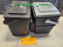 2 - USED GOLF CART COOLERS