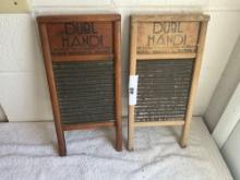 (2) Dubl Handi wash boards