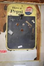 Vintage Pepsi Menu Board