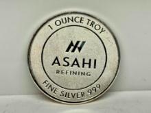 Nice Asahi Silver round 1 Troy ounce