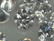 Small Bag of Brilliant Round Cut diamonds 1.0+ct