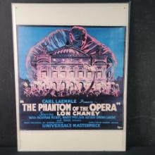 Unframed vintage move poster The Phantom Of The Opera
