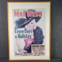 unframed vintage movie poster Every Days A Holliday