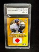 2012 Rookie Phenoms SHOHEI OHTANI (pitching front) MINT 10 Baseball Card