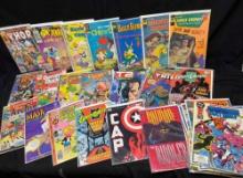 32 Vintage Comics Disney Golden Key, Archie, Thor, ROM, more