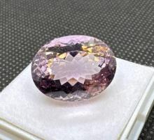 Purple Oval Cut Ametrine Gemstone 13.10ct