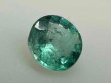 .45ct Brilliant Cut Emerald Gemstone from Afghanistan