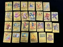 Nice Lot of Gold Foil Pokemon Cards, Catch Them All!