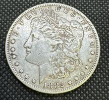 1882-O Morgan Silver Dollar 90% Silver Coin 0.93 Oz