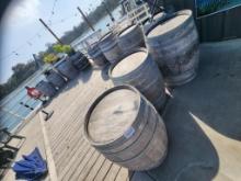 Winebarrels Various Sizes Fishing Boat Planter Small Chair Life Buoy etc