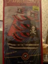 Pirate Ship Kite & Disk Flyer