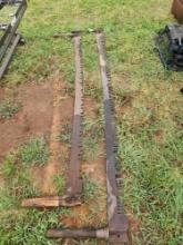 vintage two man crosscut logging saw