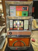 Vintage, Bally Manufacturing Company, One Armed Slot Machine From the Reno Hilton. With Key.