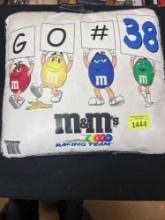 #38 Elliott Sadle M&M Racing Team Seat Cushion Pillow