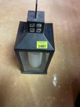 Decorative Solar Powered Outdoor Candle Lantern