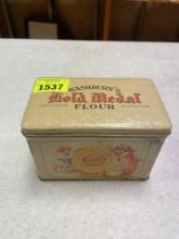 Vintage Washburns Gold Medal Flour Tin