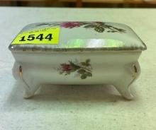 Vintage Made in Japan Porcelain Trinket Box