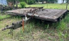 2 flatbed trailers for scrap