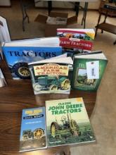 Classic tractor hard back books