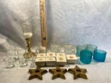 Assorted Tea Light Holders With Candle Holders