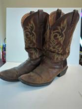 Men's Brown Justin Boots - Size 10.5
