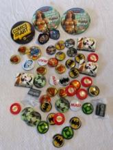Comic and Pop Culture Pinbacks and Misc