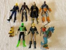 Assorted DC Action Figures (8)