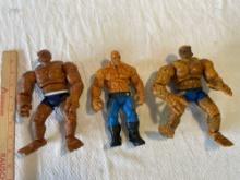 Thing Action Figures (3)