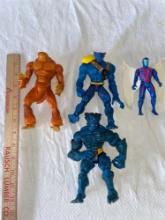 X-Men Action Figures (4)