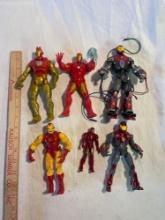 Iron Man Action Figures (6)