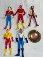 Assorted Flash Action Figures (5)