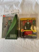 Green Arrow and Green Lantern Action Figures