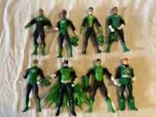 Assorted Green Lantern Action Figures