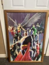 Alex Ross Justice League Of America Poster