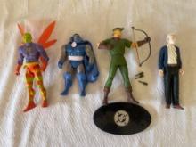 Killer Moth, Darkseid, Green Arrow and Spectre Action Figures