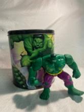 Incredible Hulk Toy and Tin