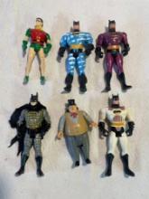Batman Related Action Figures (6)