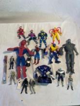 Assorted Action Figures and Misc