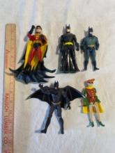 Batman and Robin Figures (5)