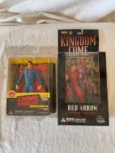 Red Arrow and Ultraman Action Figures