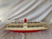 Vintage Eldon Car Ferry Toy Boat