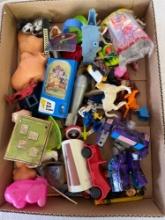 Toy and Toy Parts Box Lot